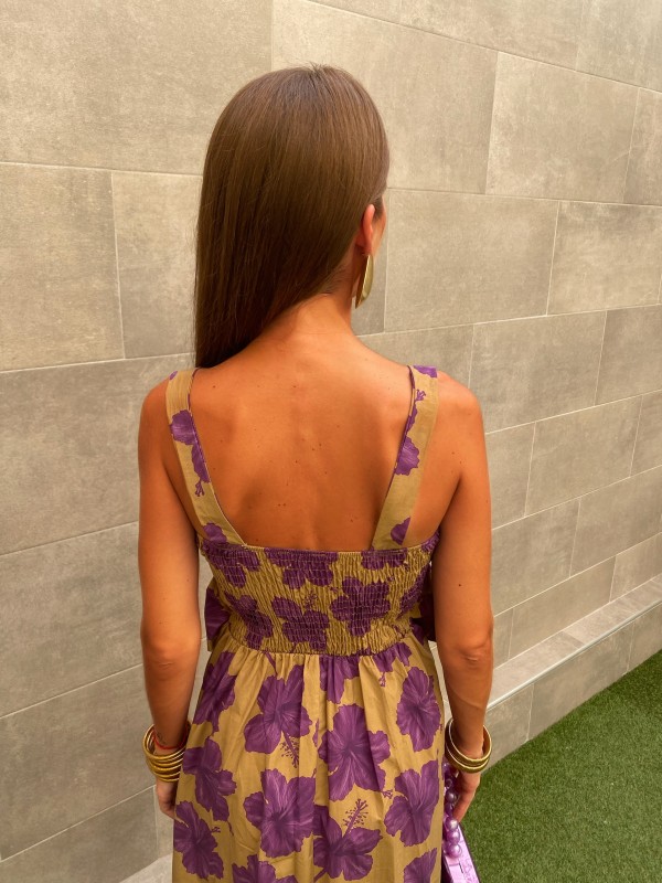 Robe violette Cohen