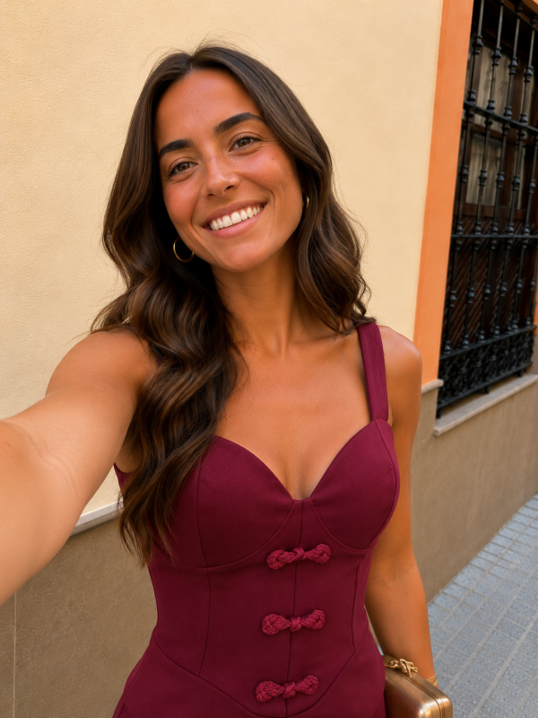 Calabria Wine Dress