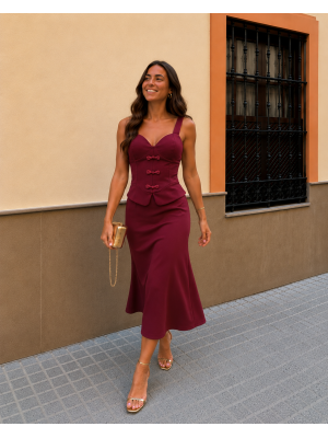 Calabria Wine Dress