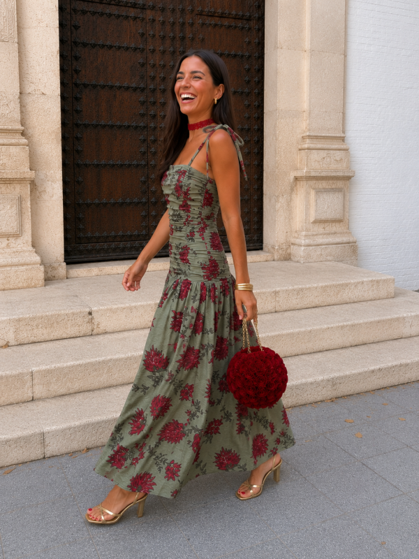 Robe verte Monazam