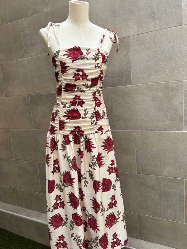 Monazam White Dress