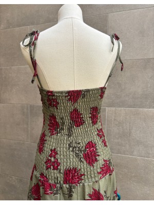 Robe verte Monazam