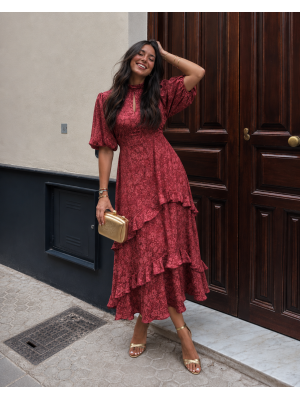 Vestido coral