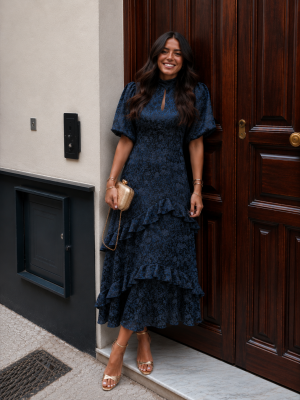 Robe Resúa bleu marine