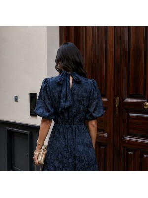 Robe Resúa bleu marine