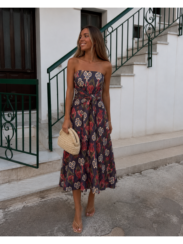 Vestido azul Camuña