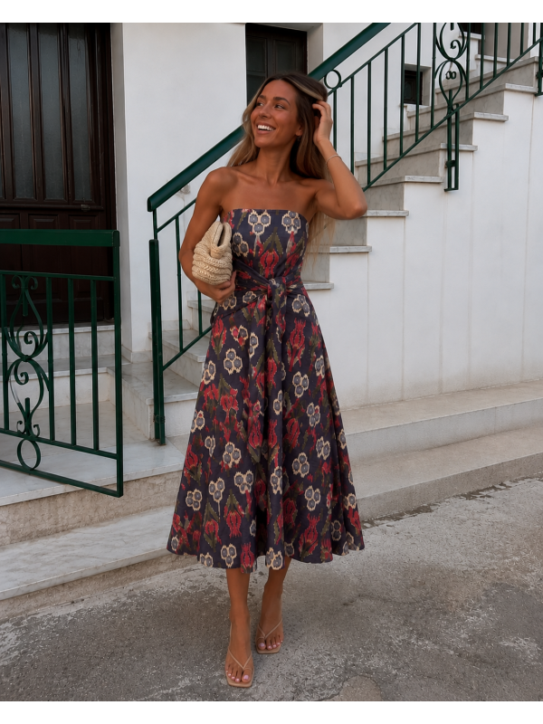Vestido azul Camuña