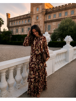 Ensemble Hipona marron/vert