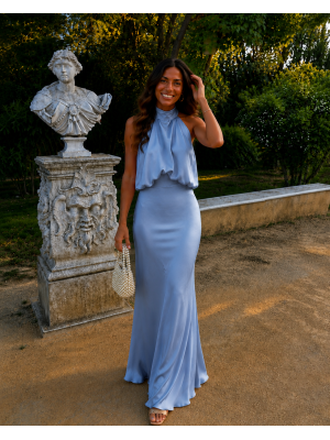 Robe bleu clair Adelaida