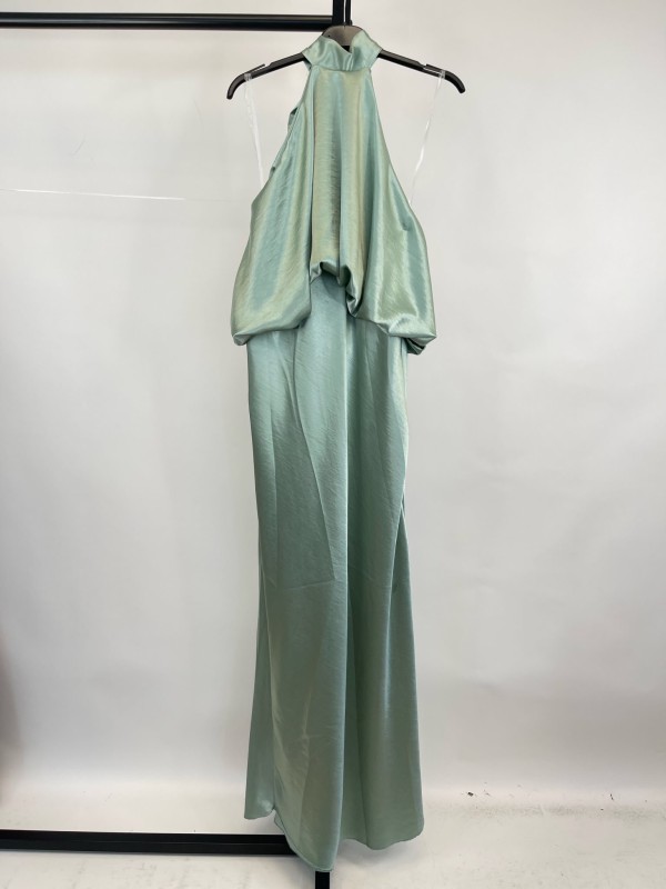 Vestido Adelaida Aguamarina