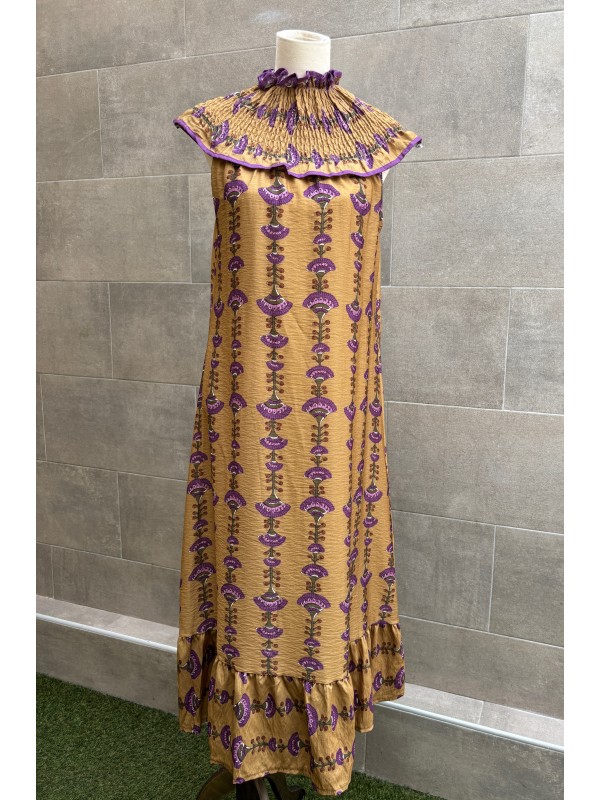 Robe Ezekiel moutarde/ocre