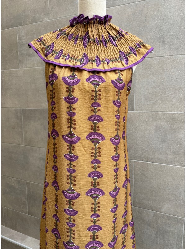 Robe Ezekiel moutarde/ocre