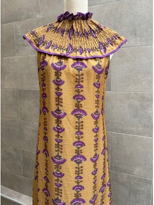 Robe Ezekiel moutarde/ocre