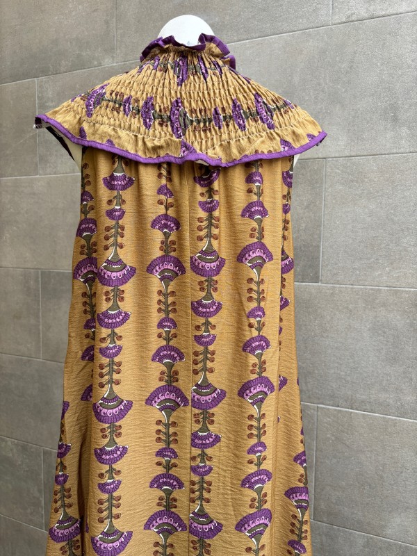 Robe Ezekiel moutarde/ocre