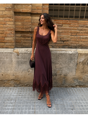 Vestido Montecristo Vino