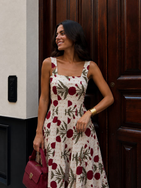 Robe blanche Hassina