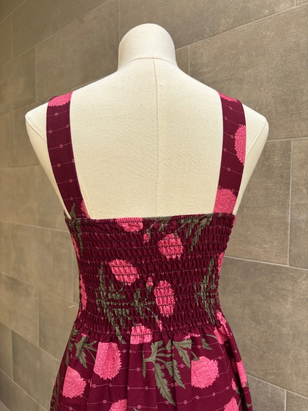 Robe rose Hassina