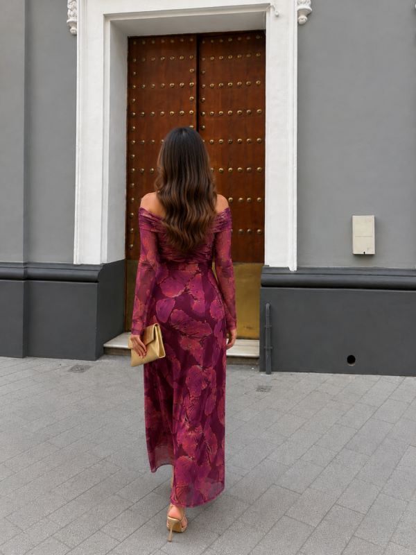 Vestido rosa Aubuña
