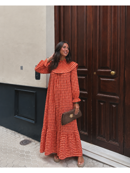Vestido laranja 2