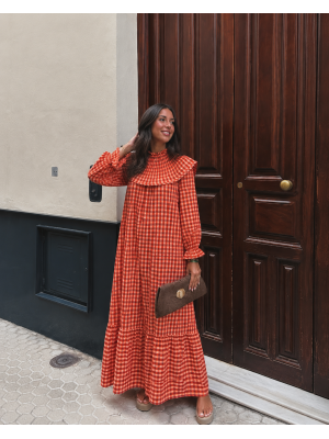 Orange Dress