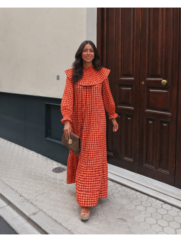 Orange Dress