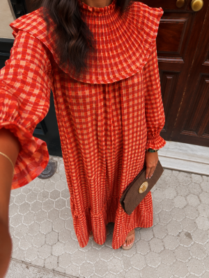 Vestido laranja