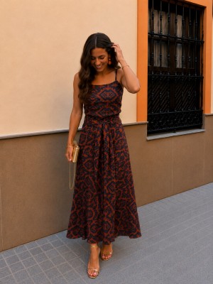 Vestido azul Nahe