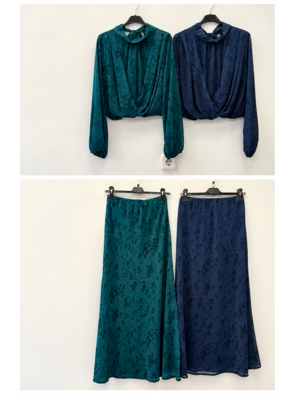 Ensemble bleu Olgiati