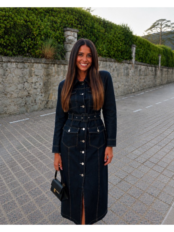 Vestido Vaquero Cinturón
