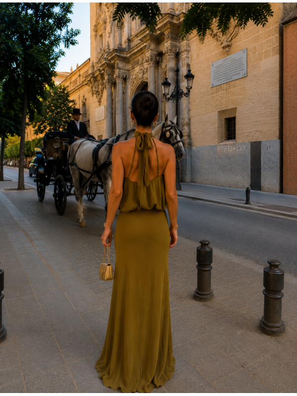 Vestido Adelaide Oliva
