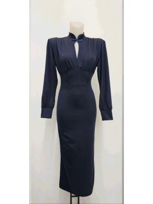 Vestido Shibuya Azul Marino