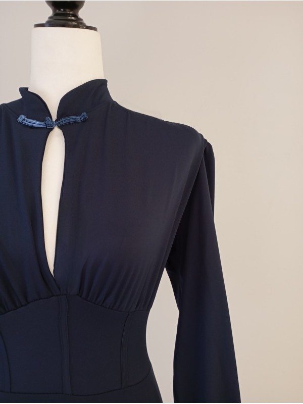 Robe bleu marine Shibuya