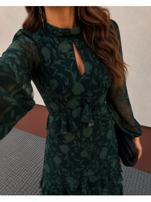 Vestido verde Zieba