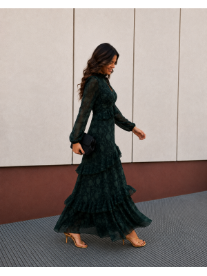 Vestido verde Zieba