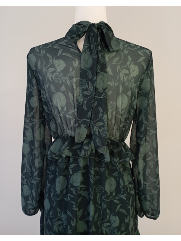 Vestido verde Zieba