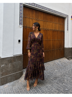 Vestido Cayuela Verdoso