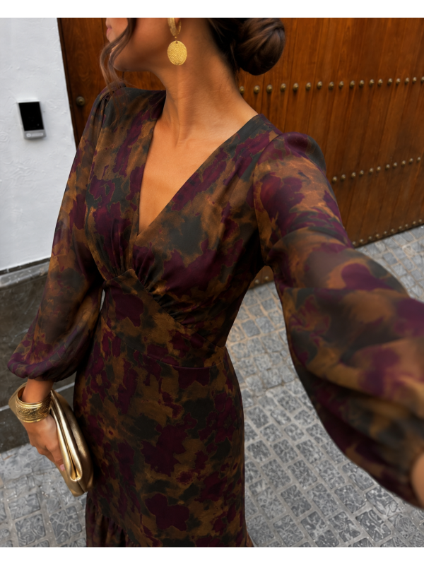 Vestido Cayuela Verdoso