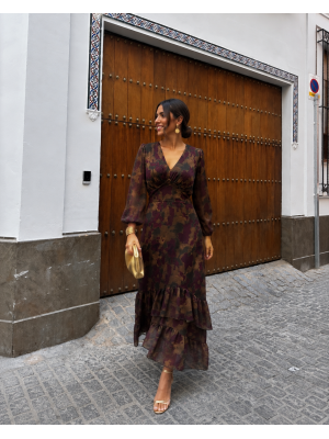 Vestido esverdeado Cayuela
