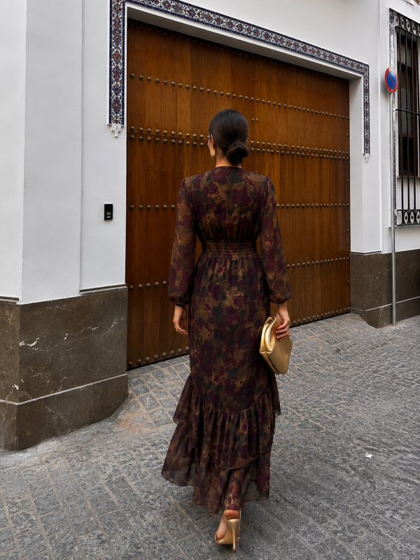 Vestido Cayuela Verdoso