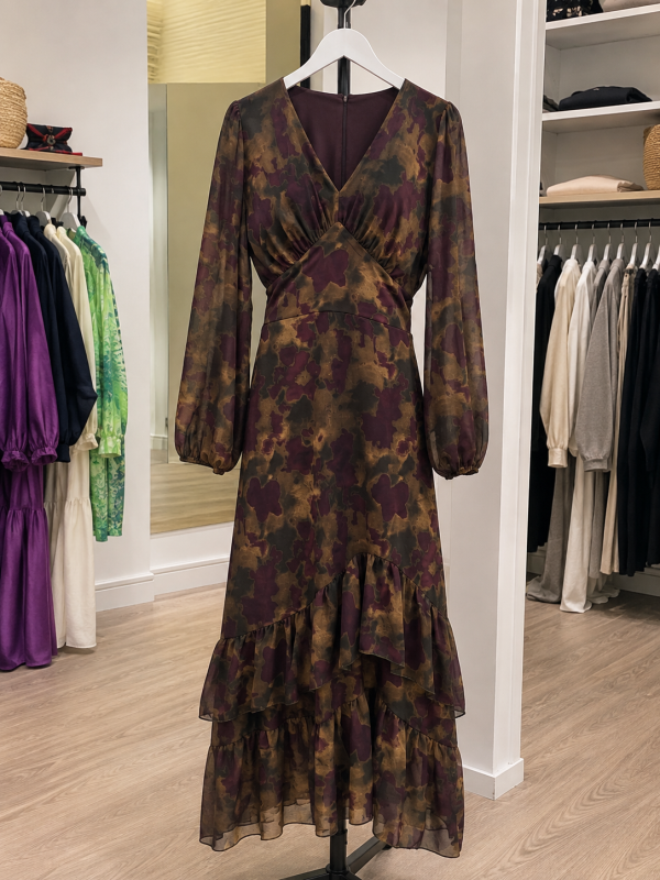 Vestido Cayuela Verdoso