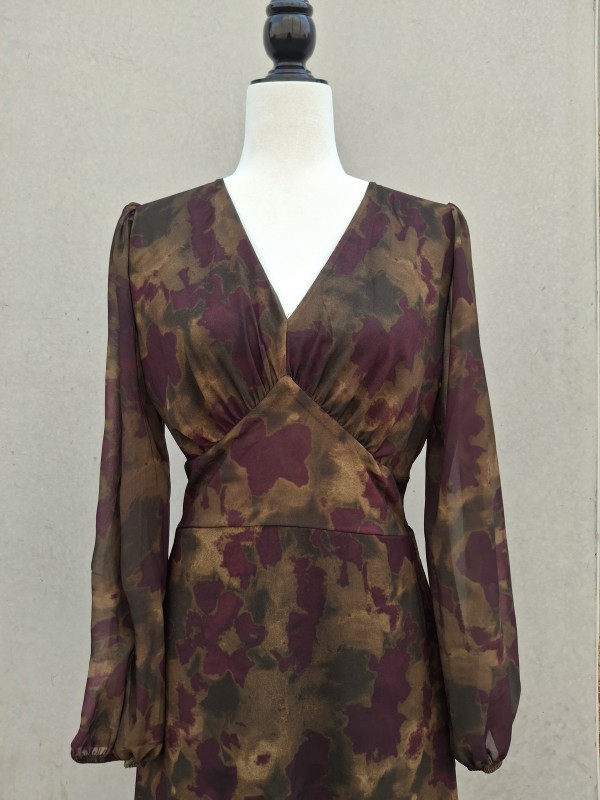 Vestido Cayuela Verdoso