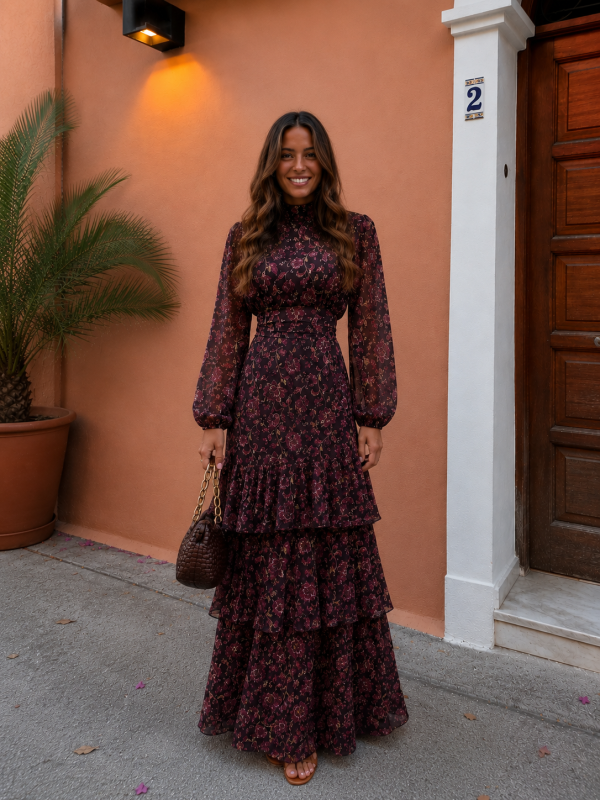 Vestido Scapini Vino