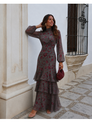 Vestido Scapini Verdeagua