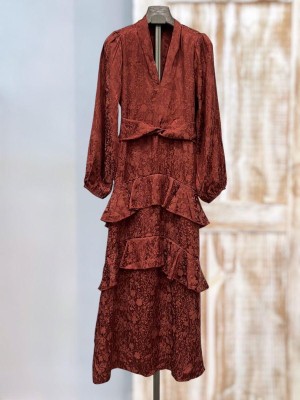 Zamanillo Intense Coral Dress