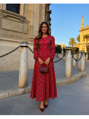 Vestido vermelho Pozoblanco