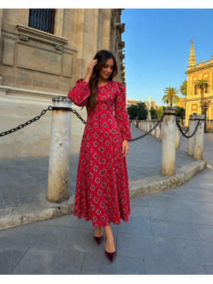 Vestido vermelho Pozoblanco