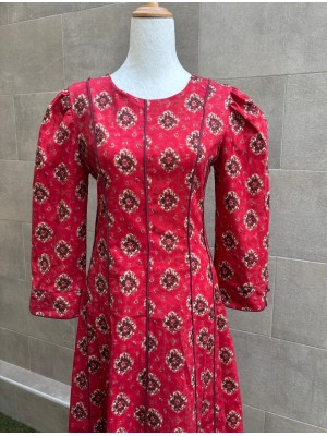 Vestido vermelho Pozoblanco