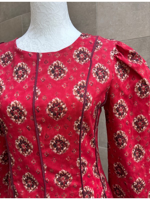 Vestido vermelho Pozoblanco
