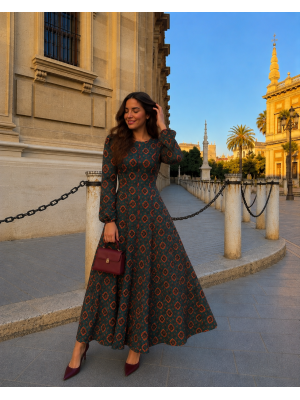 Pozoblanco Petroleum Dress