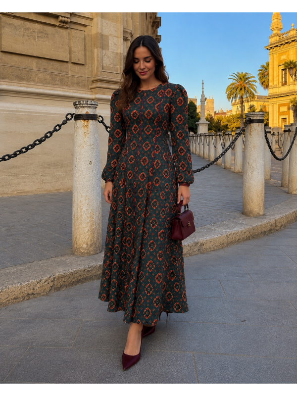 Vestido de petróleo Pozoblanco